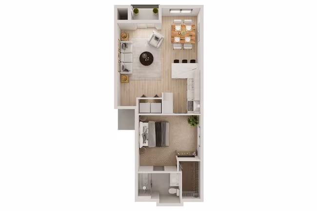 340 1X1 T 1236-204 floor plan